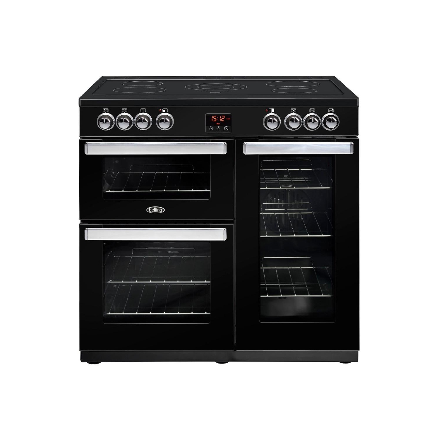 Belling 90cm outlet induction range cooker